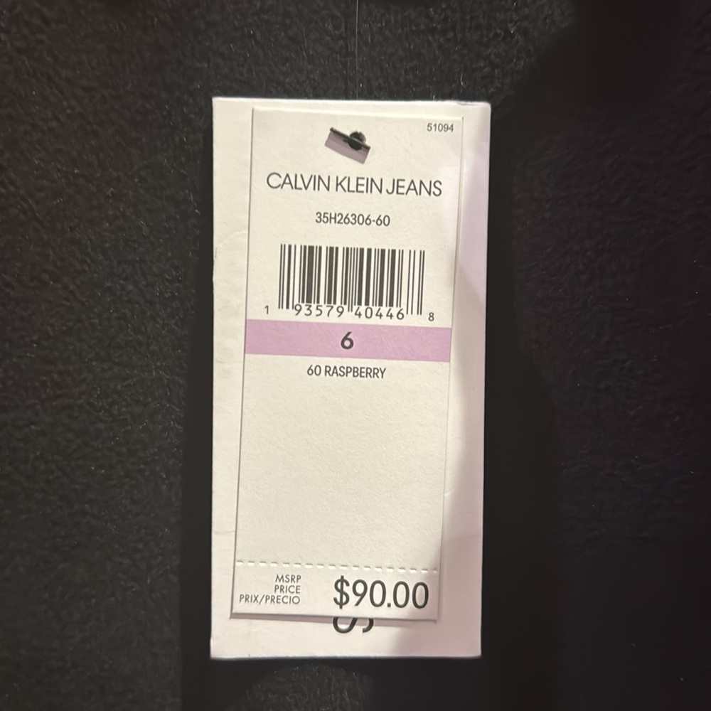 New Calvin Klein Kid Size 6 Jacket - Picture 4 of 4